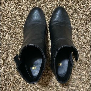 black womens booties